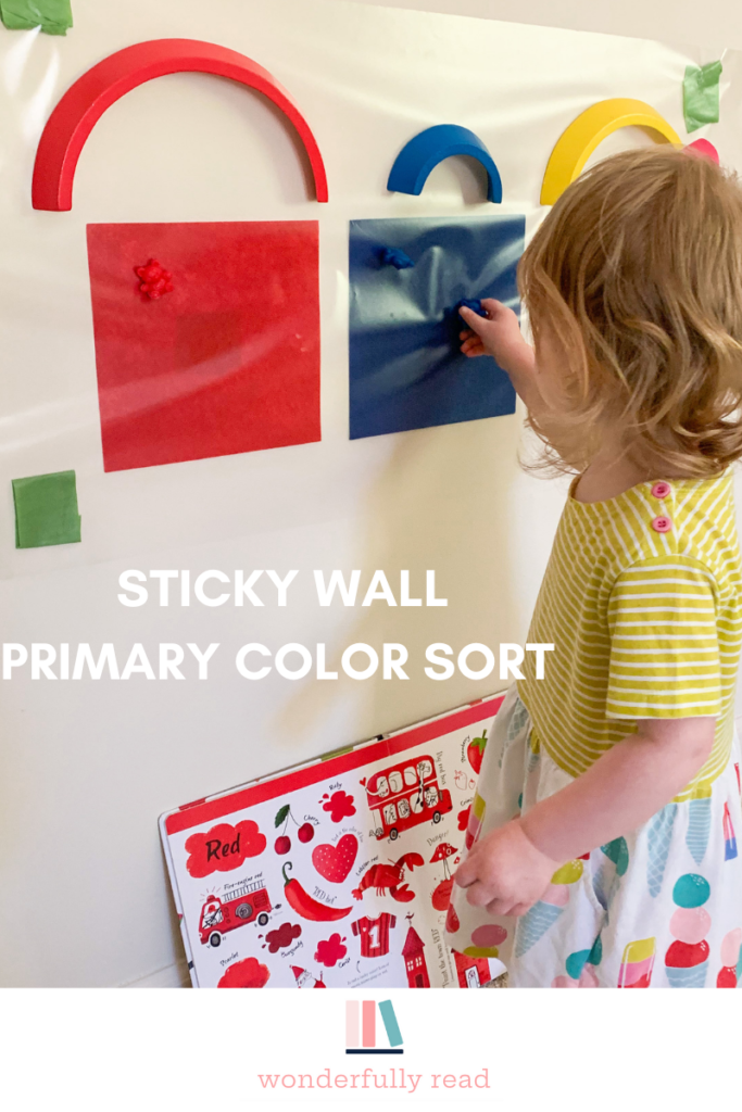 sticky wall color sort