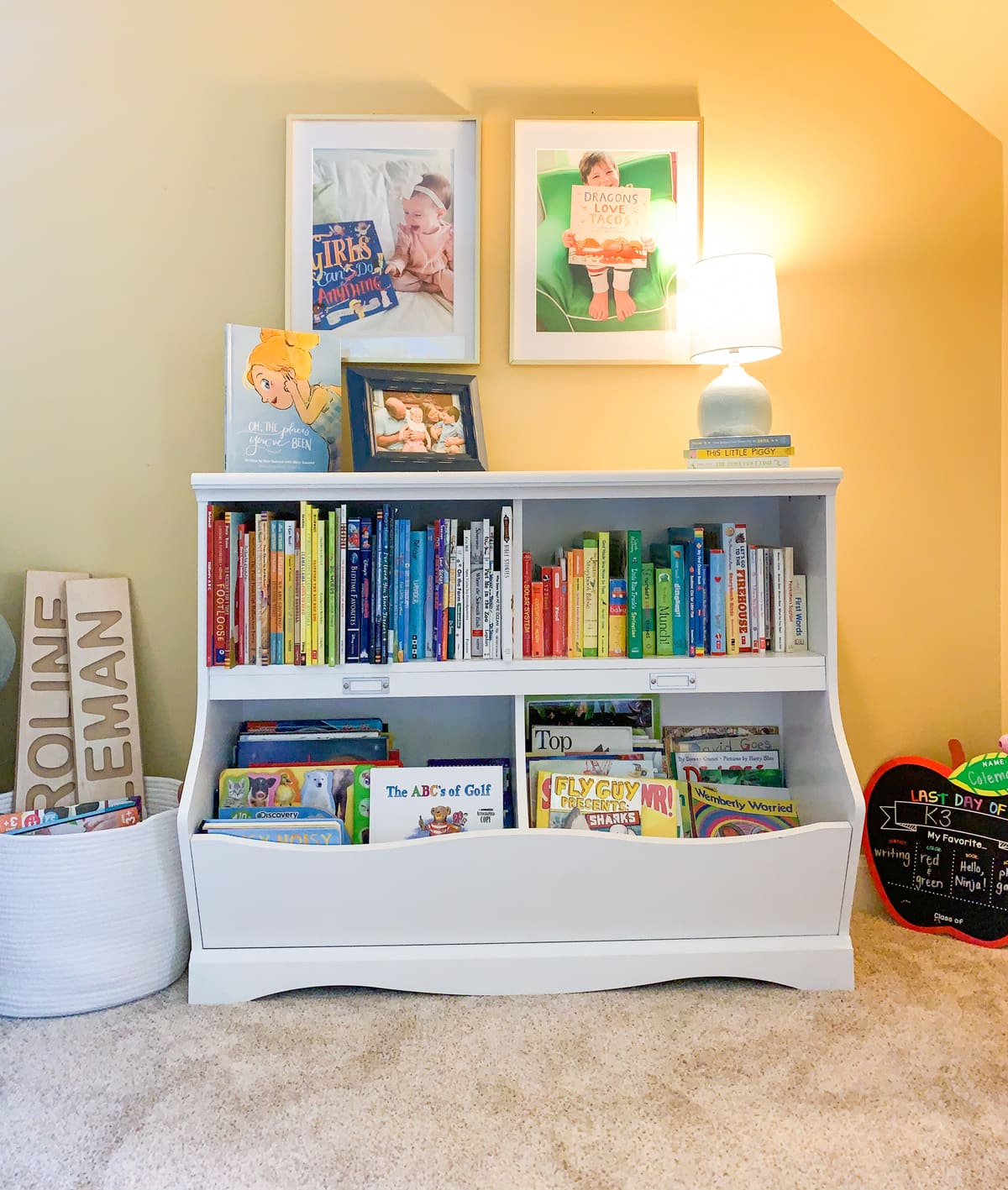 children's book storage