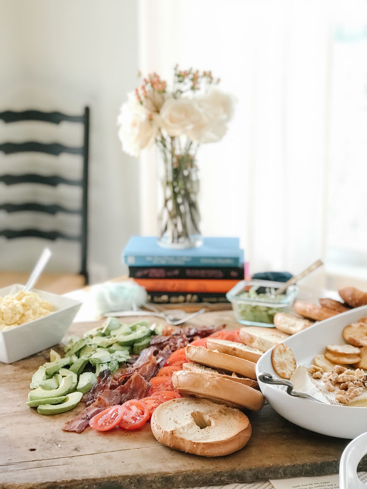 book brunch decor