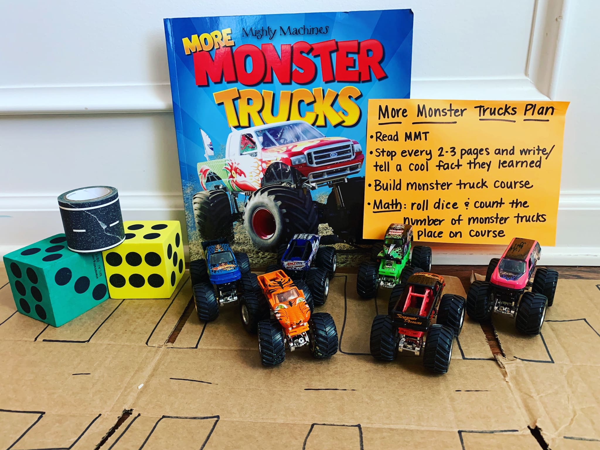 Read, Play, Talk – Monster Trucks